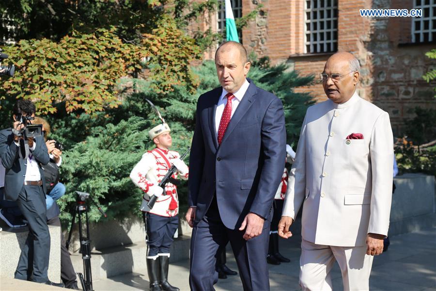 BULGARIA-SOFIA-INDIAN PRESIDENT-VISIT
