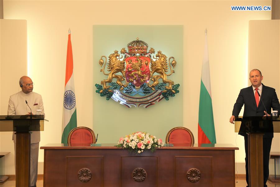 BULGARIA-SOFIA-INDIAN PRESIDENT-VISIT