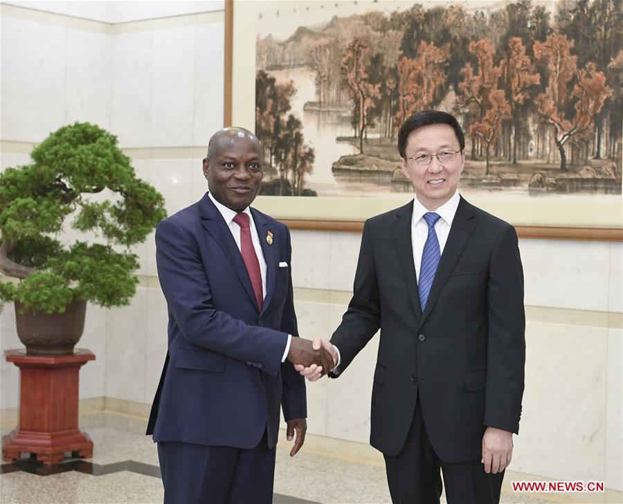 CHINA-BEIJING-HAN ZHENG-GUINEA-BISSAU'S PRESIDENT-MEETING (CN)