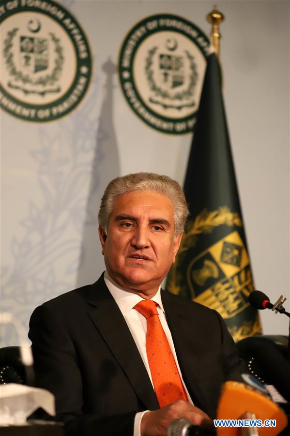 PAKISTAN-ISLAMABAD-FM-PRESS CONFERENCE