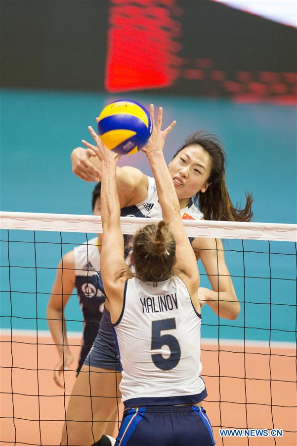 (SP)SWITZERLAND-MONTREUX-VOLLEYBALL-CHINA VS ITALY