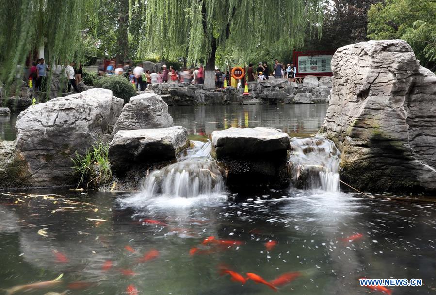 CHINA-JINAN-SPRINGS-15TH REACTIVATION ANNIVERSARY (CN)