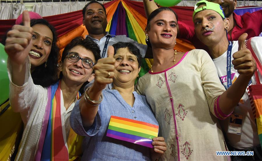 INDIA-MUMBAI-SUPREME COURT-VERDICT-GAY SEX