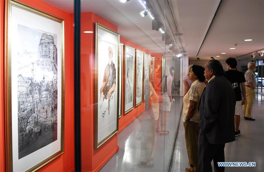 SPAIN-MADRID-CHINESE-CONTEMPORARY-ART-EXPOSITION