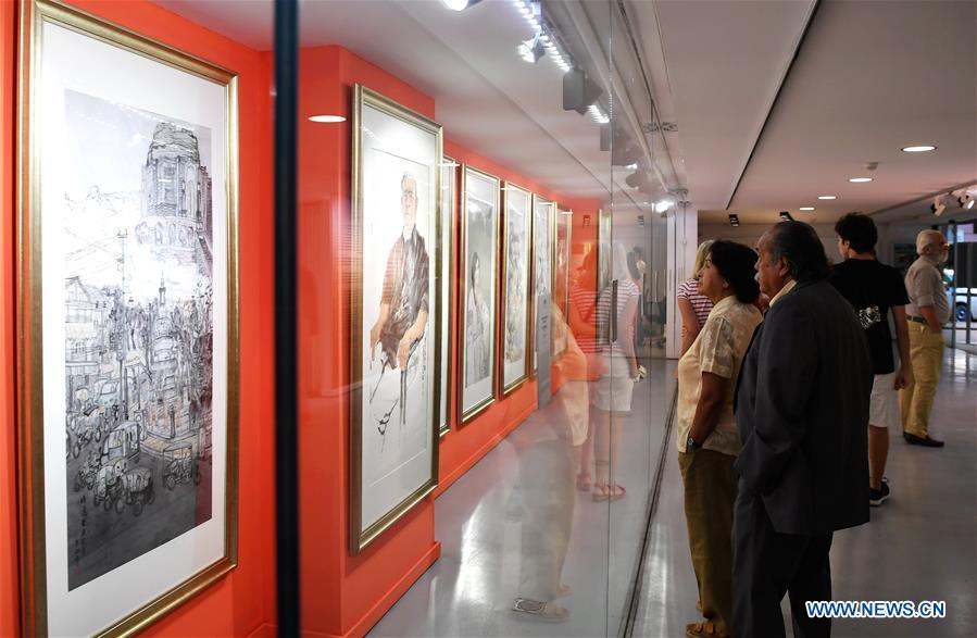 SPAIN-MADRID-CHINESE-CONTEMPORARY-ART-EXPOSITION