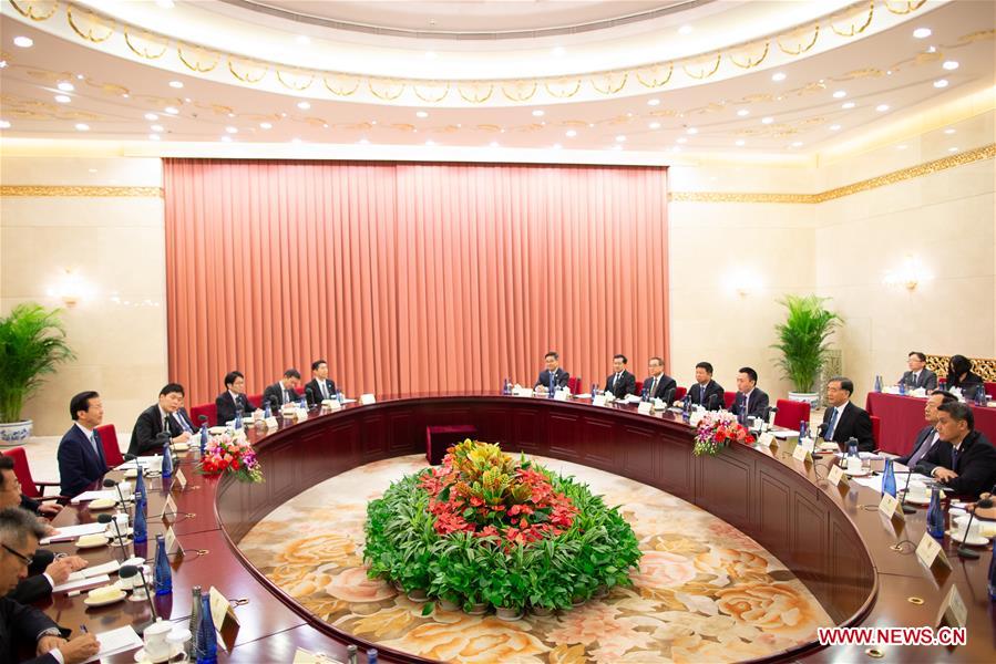 CHINA-BEIJING-WANG YANG-JAPAN-DELEGATION-MEETING (CN)