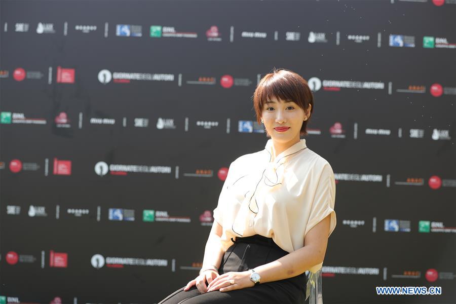 ITALY-VENICE-CHINESE-DIRECTOR-INTERVIEW