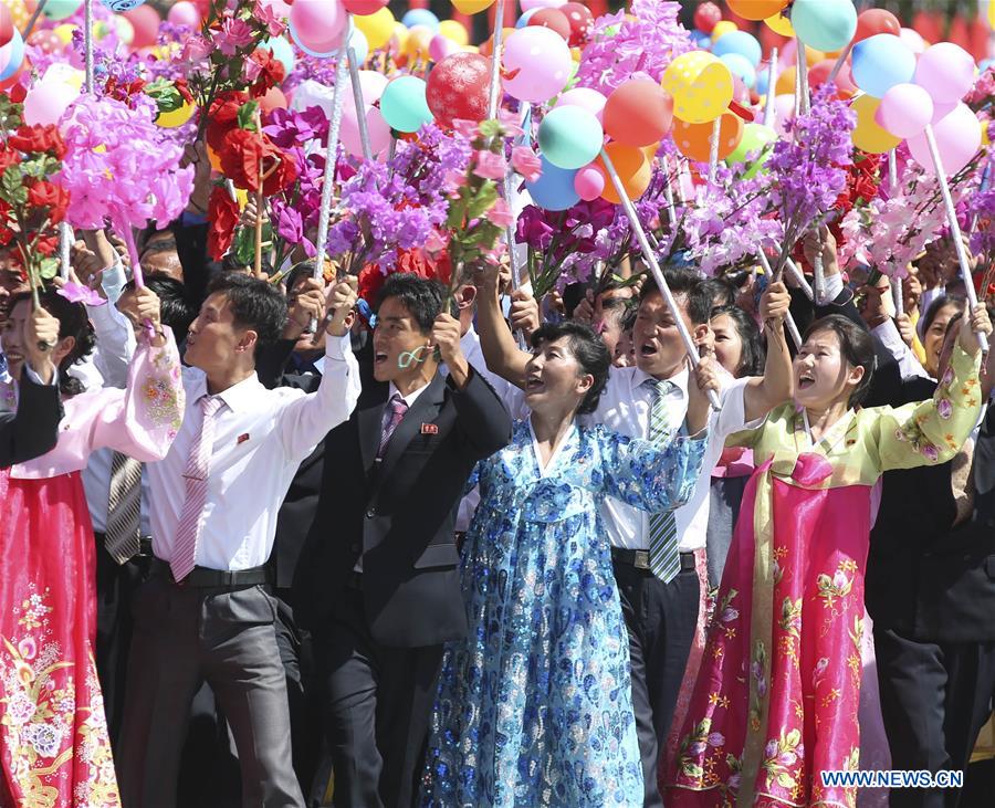 DPRK-PYONGYANG-70TH ANNIVERSARY-PARADE
