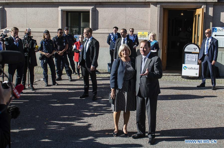 SWEDEN-STOCKHOLM-ELECTION-PRIME MINISTER
