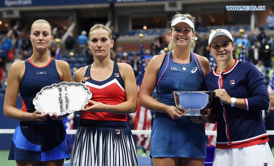 (SP)US-NEW YORK-TENNIS-US OPEN-WOMEN'S DOUBLES-FINAL