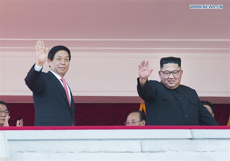 DPRK-PYONGYANG-LI ZHANSHU-VISIT