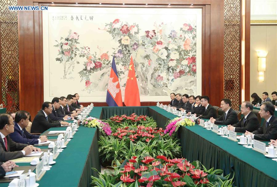 CHINA-GUANGXI-NANNING-HAN ZHENG-CAMBODIA-MEETING (CN)
