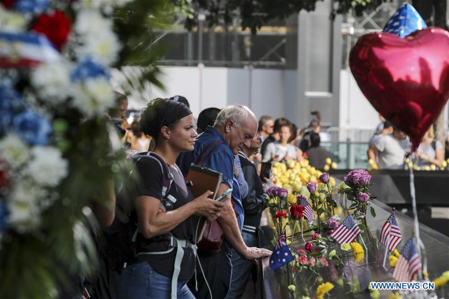U.S.-NEW YORK-9/11-17TH ANNIVERSARY