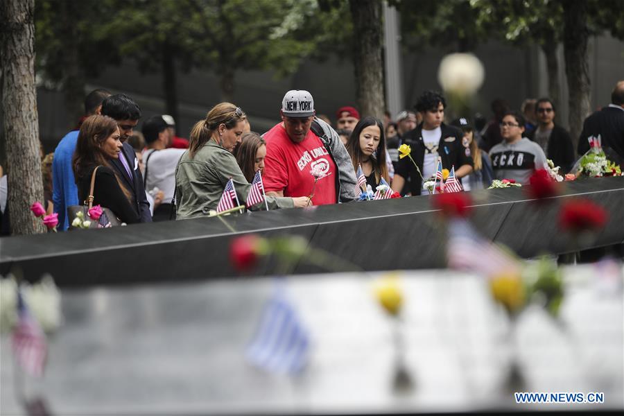 U.S.-NEW YORK-9/11-17TH ANNIVERSARY