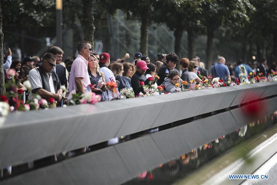 U.S.-NEW YORK-9/11-17TH ANNIVERSARY