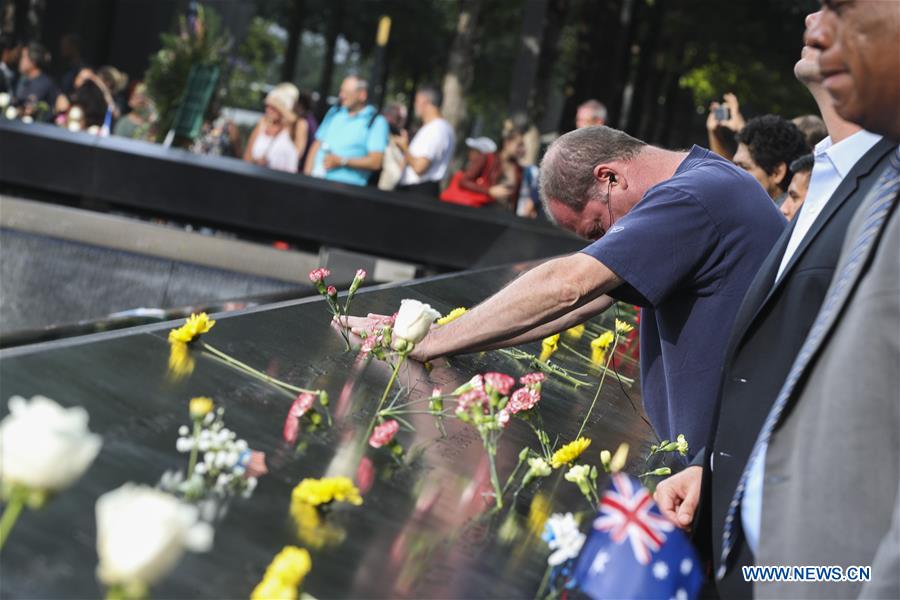 U.S.-NEW YORK-9/11-17TH ANNIVERSARY