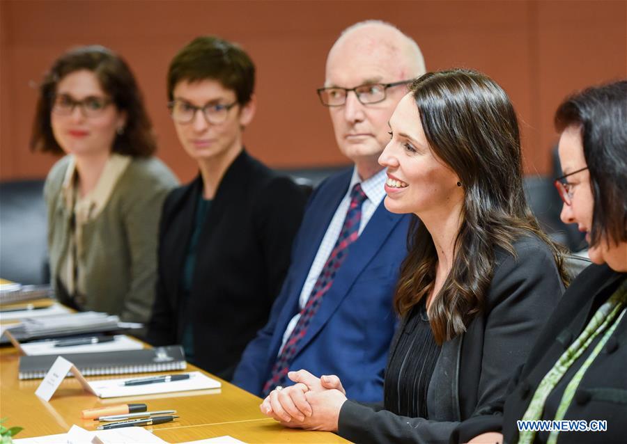 NEW ZEALAND-WELLINGTON-JACINDA ARDERN
