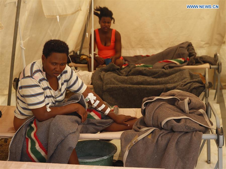 ZIMBABWE-HARARE-CHOLERA-OUTBREAK
