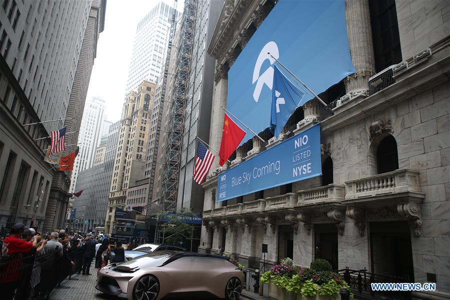 U.S.-NEW YORK-NYSE-NIO-IPO