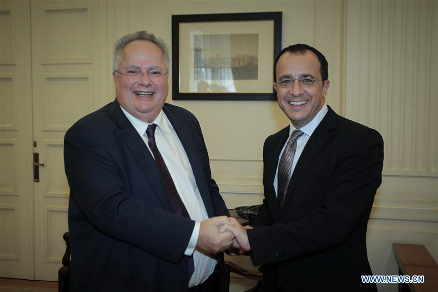 GREECE-ATHENS-FM-CYPRUS-FM-MEETING