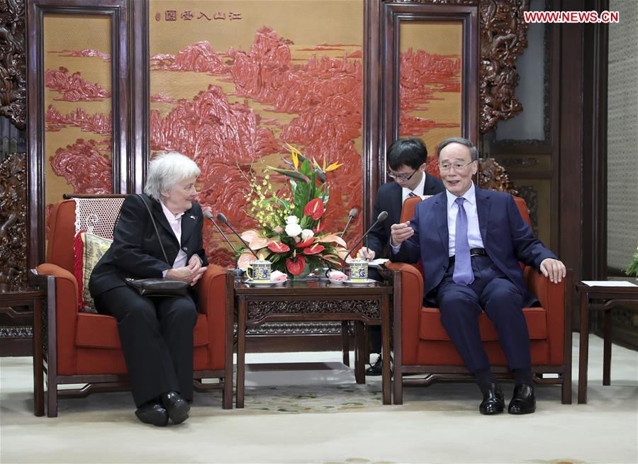 CHINA-BEIJING-WANG QISHAN-URUGUAY-MEETING (CN)