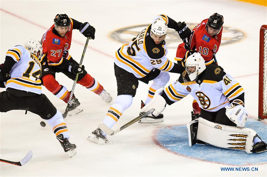 (SP)CHINA-SHENZHEN-ICE HOCKEY-NHL CHINA GAMES (CN)