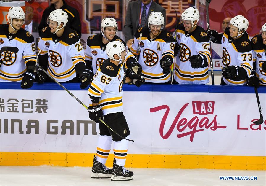 (SP)CHINA-SHENZHEN-ICE HOCKEY-NHL CHINA GAMES (CN)