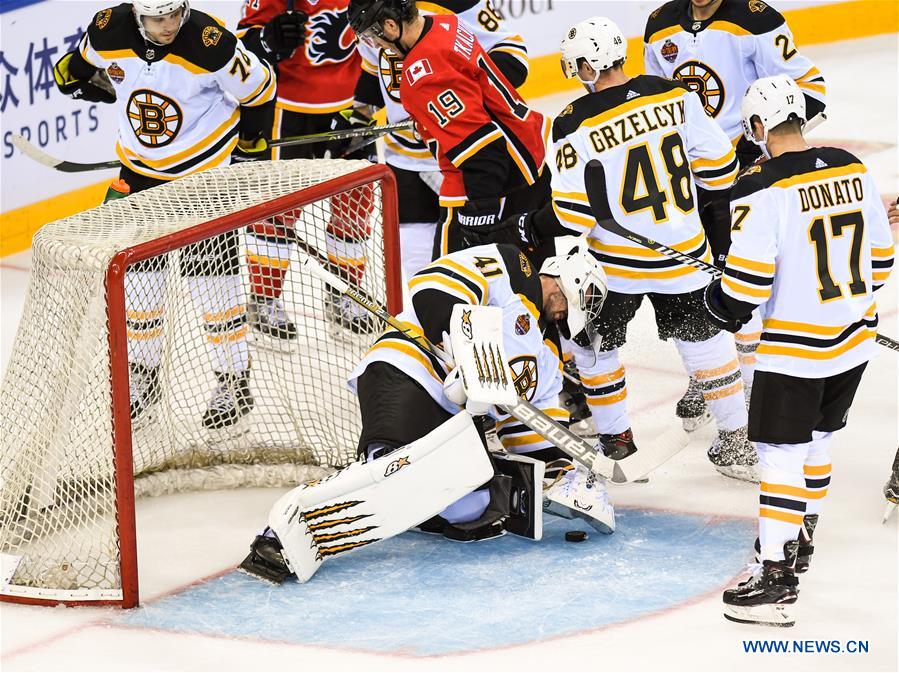 (SP)CHINA-SHENZHEN-ICE HOCKEY-NHL CHINA GAMES (CN)