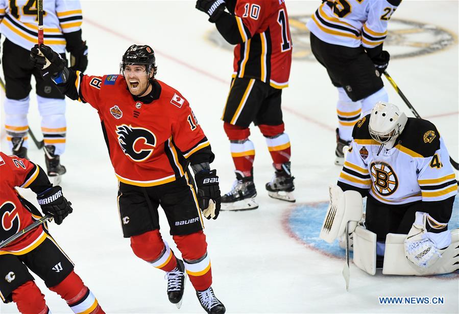 (SP)CHINA-SHENZHEN-ICE HOCKEY-NHL CHINA GAMES (CN)