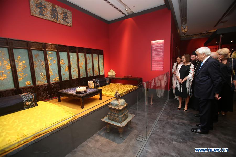 GREECE-ATHENS-ACROPOLIS MUSEUM-CHINESE ARTEFACTS