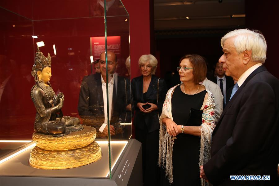 GREECE-ATHENS-ACROPOLIS MUSEUM-CHINESE ARTEFACTS