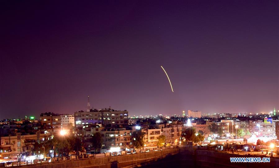 SYRIA-DAMASCUS-AIR DEFENSES-ISRAELI ATTACK