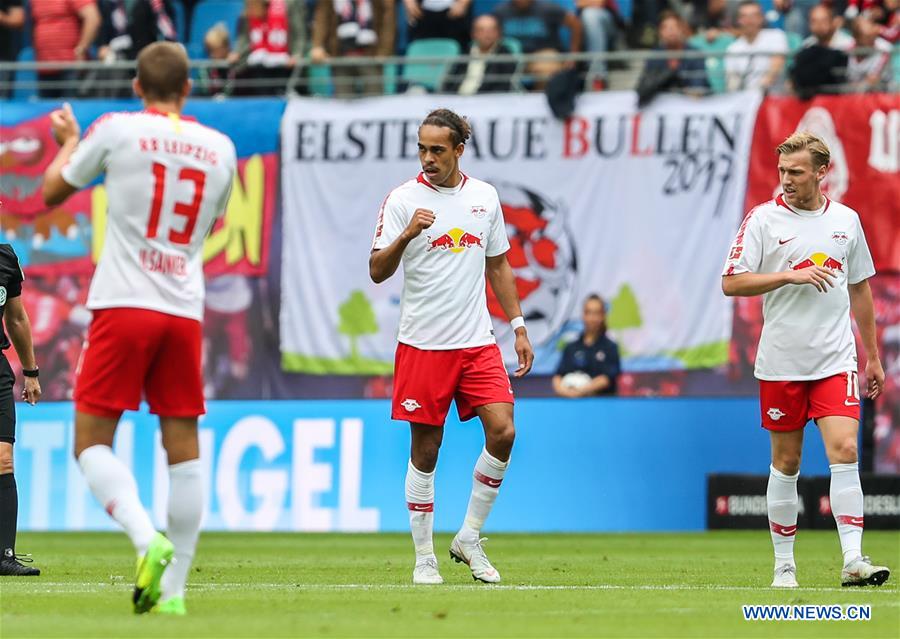 (SP)GERMANY-LEIPZIG-SOCCER-BUNDESLIGA-RB LEIPZIG VS HANNOVER 96