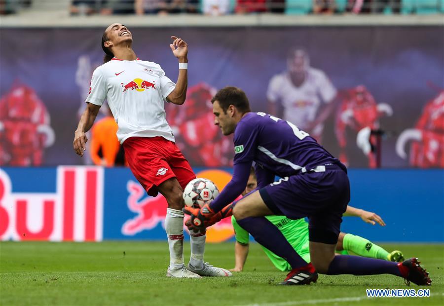 (SP)GERMANY-LEIPZIG-SOCCER-BUNDESLIGA-RB LEIPZIG VS HANNOVER 96