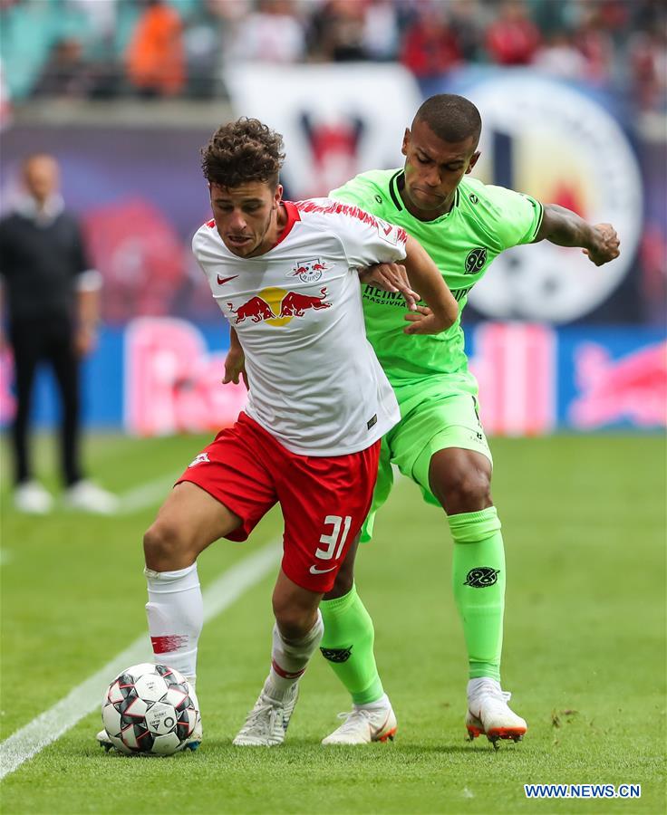 (SP)GERMANY-LEIPZIG-SOCCER-BUNDESLIGA-RB LEIPZIG VS HANNOVER 96