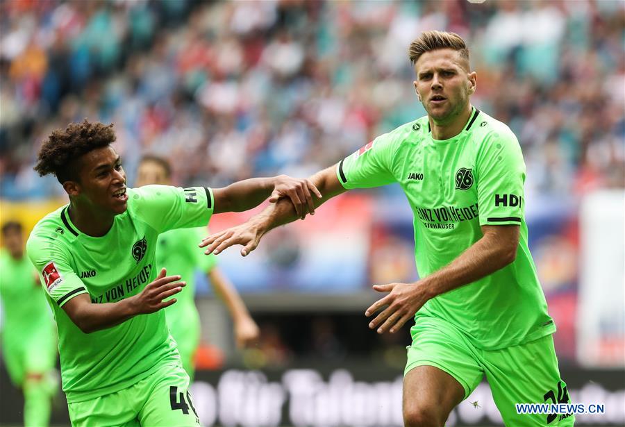 (SP)GERMANY-LEIPZIG-SOCCER-BUNDESLIGA-RB LEIPZIG VS HANNOVER 96