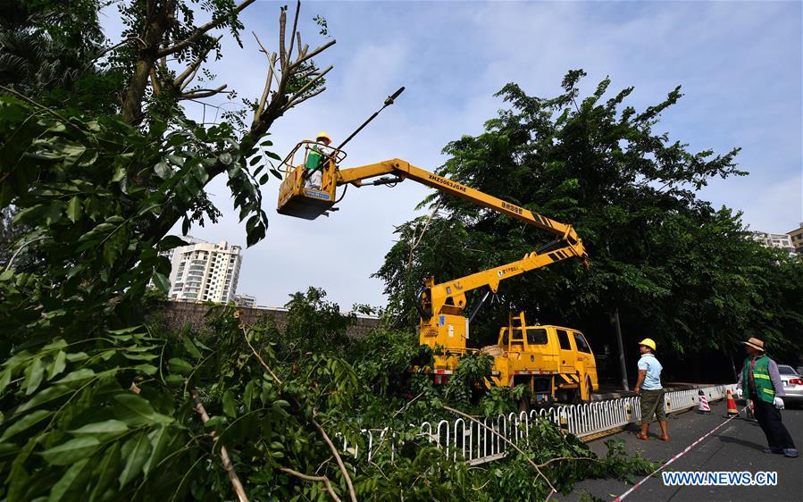 CHINA-HAINAN-TYPHOON MANGKHUT (CN)