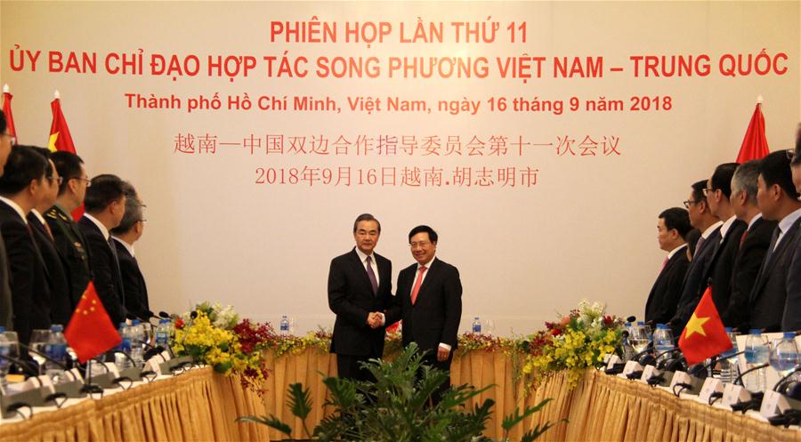 VIETNAM-HO CHI MINH CITY-CHINA-BILATERAL COOPERATION-MEETING