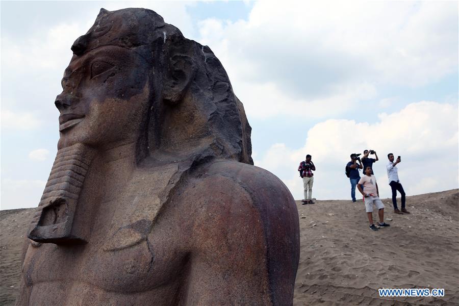 EGYPT-SHARQIYA-ANCIENT EGYPT-OPEN-AIR MUSEUM