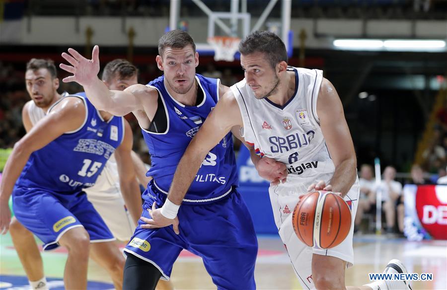 (SP)SERBIA-BELGRADE-BASKETBALL-FIBA-QUALIFICATIONS-SERBIA VS ESTONIA