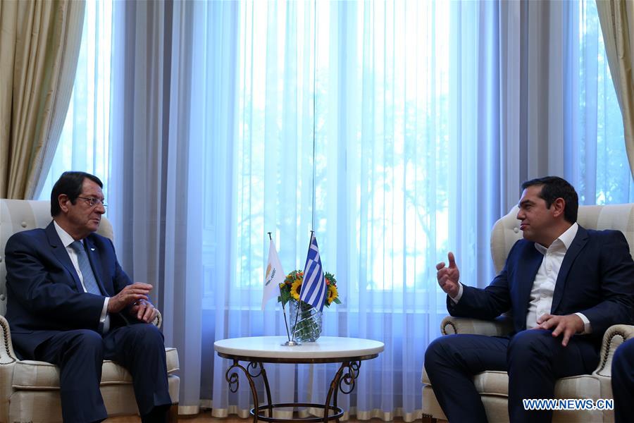 GREECE-ATHENS-CYPRUS-MEETING