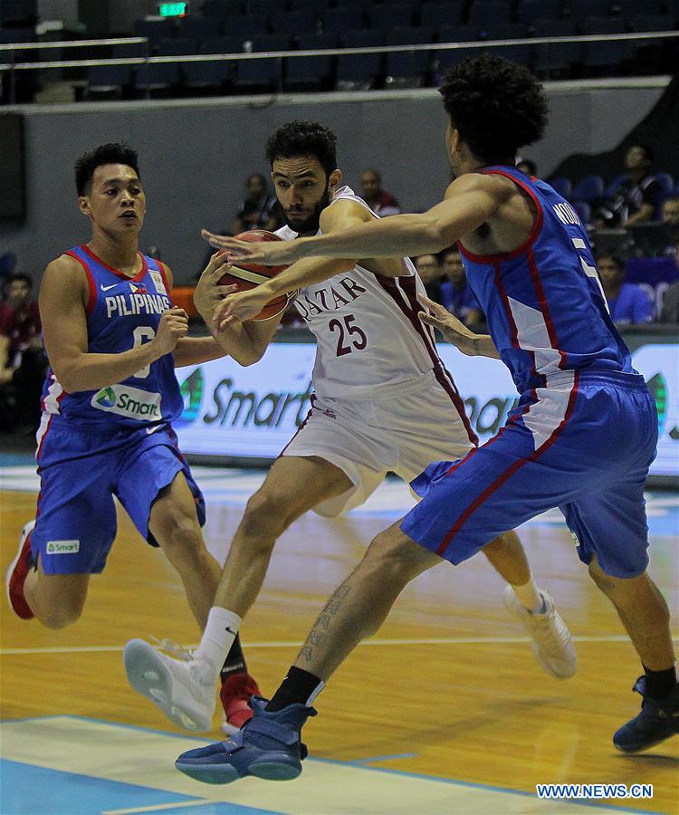 (SP)PHILIPPINES-QUEZON CITY-BASKETBALL-FIBA WORLD CUP QUALIFIERS-GROUP F