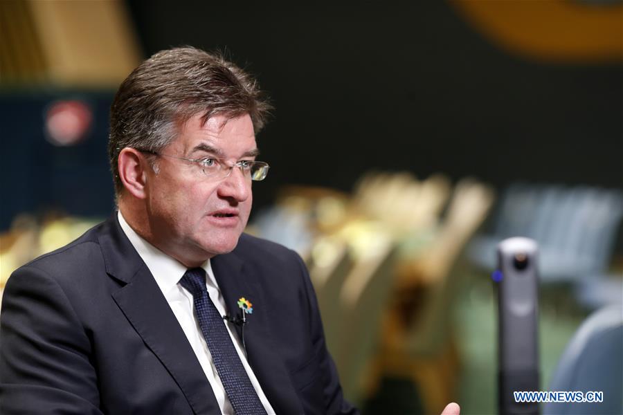 UN-GENERAL ASSEMBLY-72ND SESSION-PRESIDENT-LAJCAK-INTERVIEW