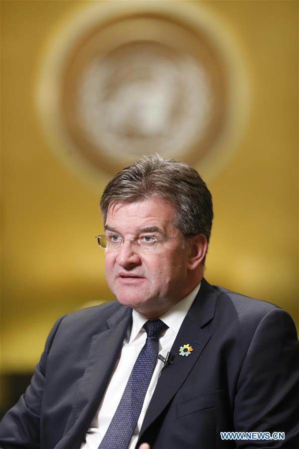 UN-GENERAL ASSEMBLY-72ND SESSION-PRESIDENT-LAJCAK-INTERVIEW