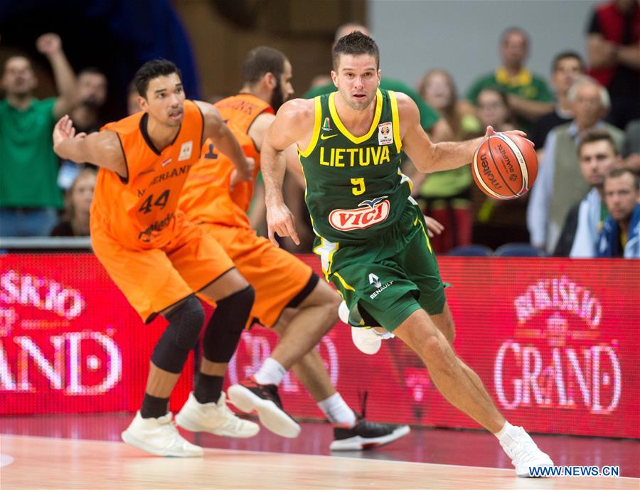 (SP)LITHUANIA-VILNIUS-BASKETBALL-FIBA-QUALIFICATIONS-LITHUANIA VS NETHERLANDS