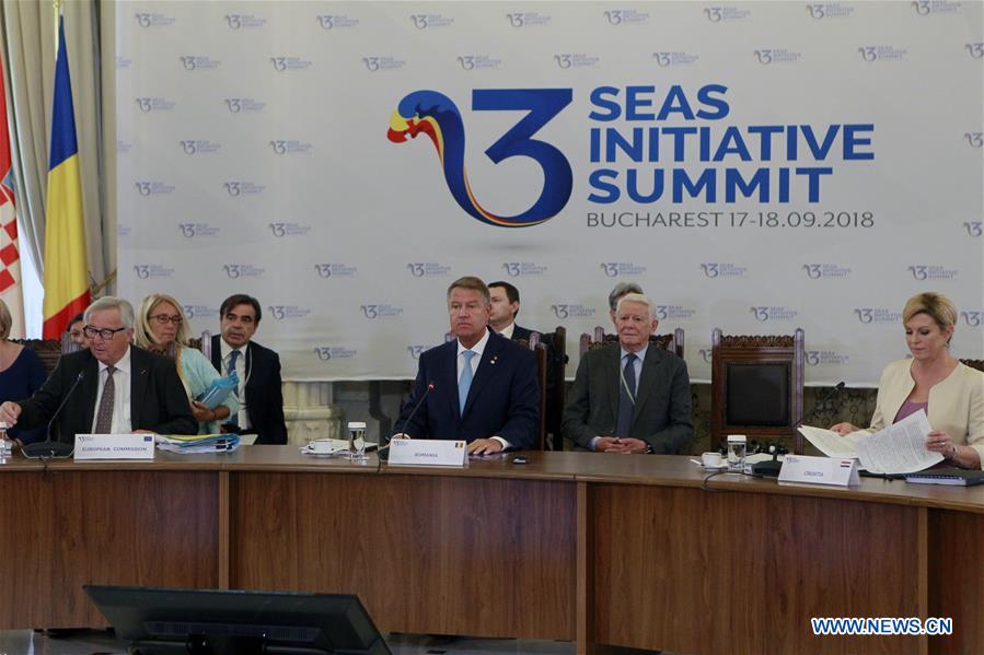 ROMANIA-BUCHAREST-SUMMIT-THREE SEAS INITIATIVE