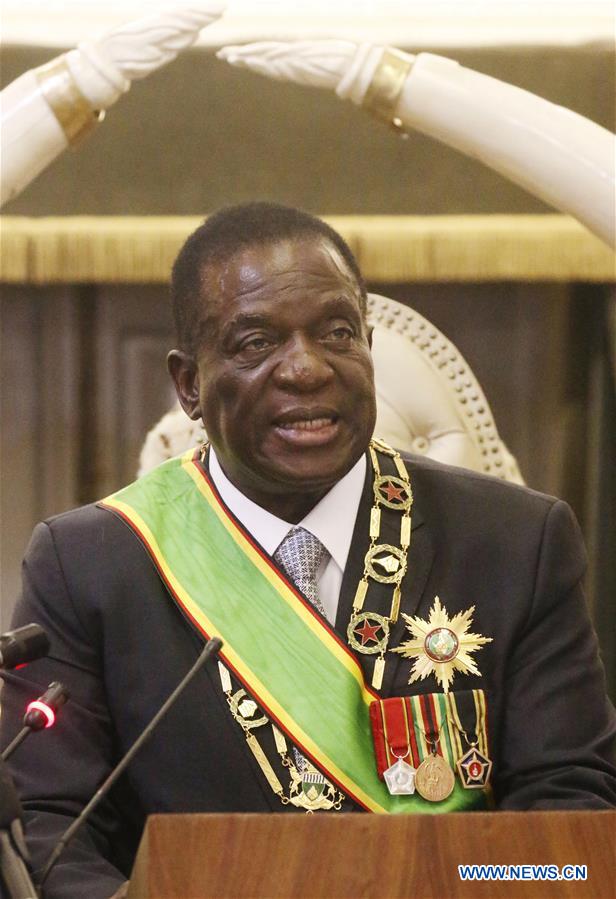 ZIMBABWE-HARARE-MNANGAGWA-STATE OF THE NATION ADDRESS