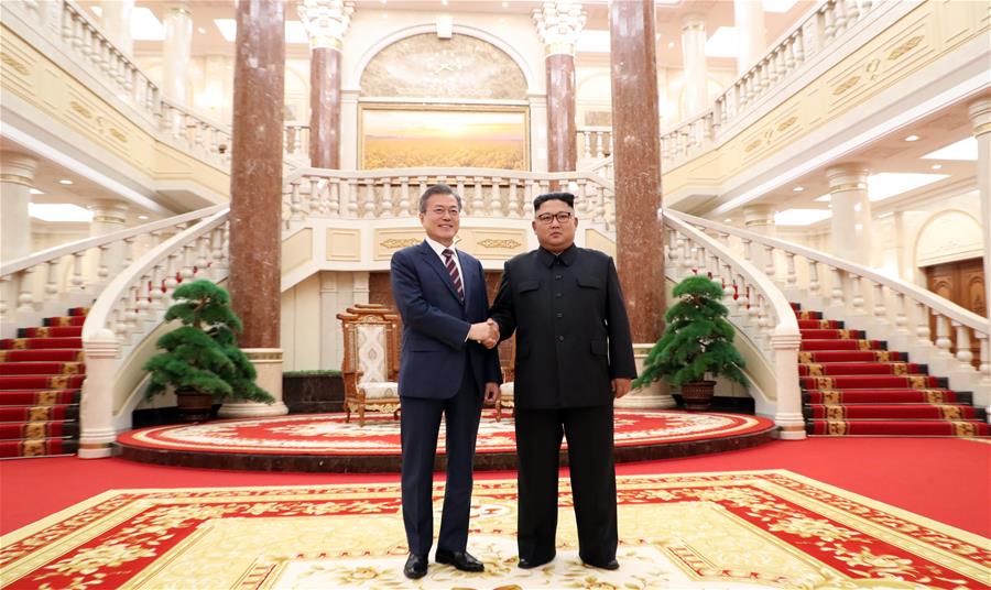 DPRK-PYONGYANG-TOP LEADER-SOUTH KOREA-PRESIDENT-MEETING