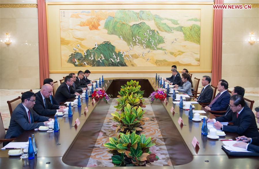 CHINA-BEIJING-WANG YANG-UZBEKISTAN-PARLIAMENT-SPEAKER-MEETING (CN)