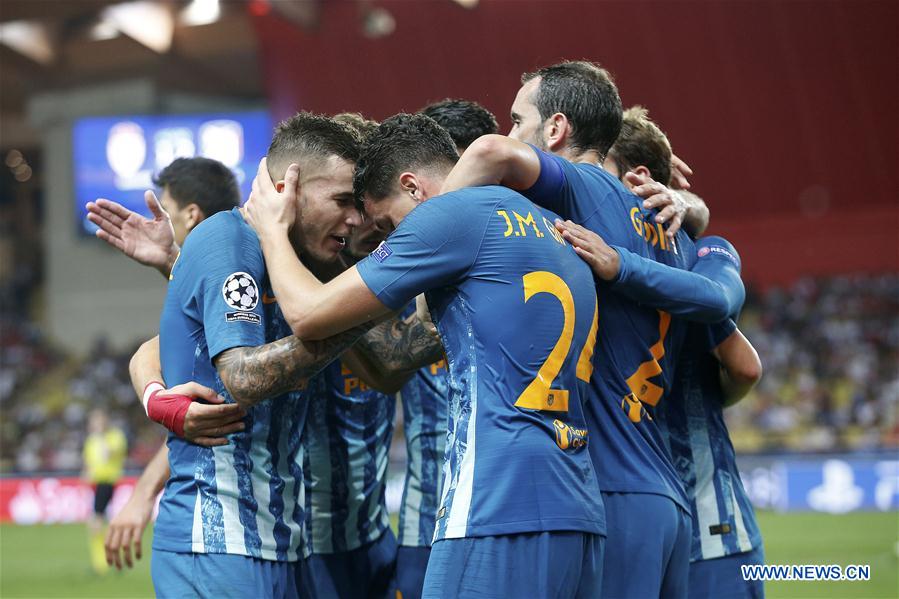 (SP)MONACO-FONTVIEILLE-FOOTBALL-UEFA CHAMPIONS LEAGUE-AS MONACO VS ATLETICO MADRID